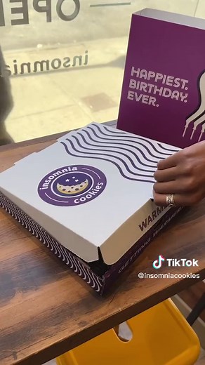 Insomnia Cookies: Delicious Cookie Cakes and Birthday Rewards