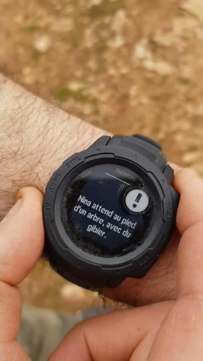 GARMIN INSTINCT TACTICAL la possibilité de suivre ses chiens avec l'alpha 100 les TT15 & les T5 NéA