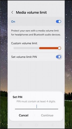 How to Enable Media Volume Limit on a Samsung Galaxy Phone