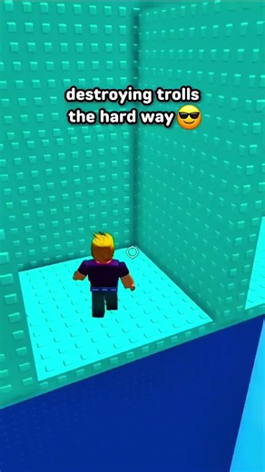 🫵😂 destroying trolls the hard way in roblox