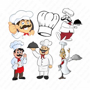 Cute Chef Svg, Chef Png, Chef Clipart, Kitchen Chef Svg, Super Chef Png, Instant Download - Etsy