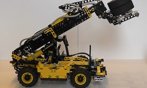 LEGO MOC-13179 42053 model-C Telehandler (Technic 2018)