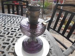 Purple Aladdin Kerosene Lamp- Beauty - Etsy