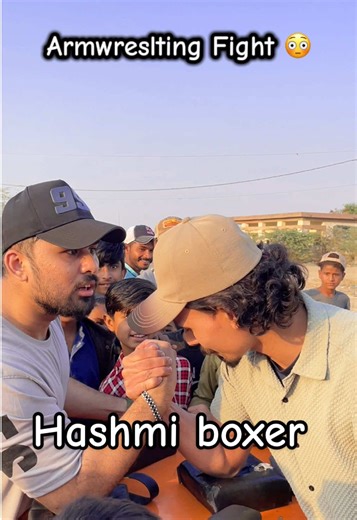Epic Armwrestling Showdown: Hashmi vs. MMA Fighter