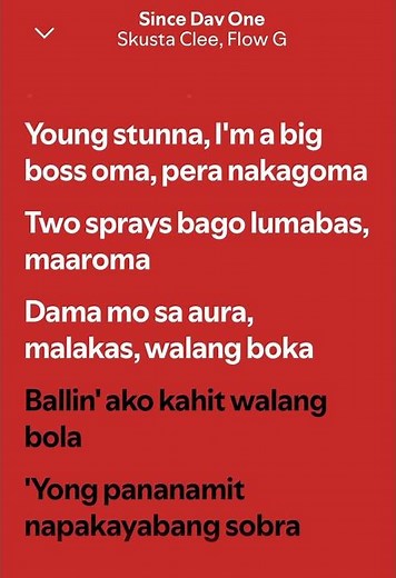 Since Day One | Skusta Clee, Flow G | Short Lyrics