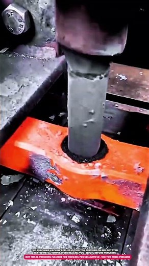 Hot Metal Punching Machine for Forging Process with 50–100 Ton Press Pressure