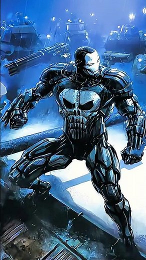 This Is What Happens When Punisher Gets WAR MACHINE Armor!