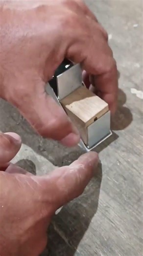 tricks for installing double spigots for hollow connections #tricks #work #alluminium