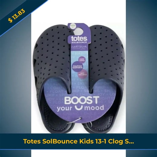 Totes SolBounce Kids 13-1 Clog Shoe Sandal Splash Play Machine Washable Blue #SnuggleSeason #BlanketDecor #ChicThrows #HomeDecorGoals #LivingRoomStyle #CouchEssentials #ThrowBlankets #CozyVibesOnly #OversizedThrow #InteriorComfort Buy here https://itaale.com/products/totes-solbounce-kids-13-1-clog-shoe-sandal-splash-play-machine-washable-blue