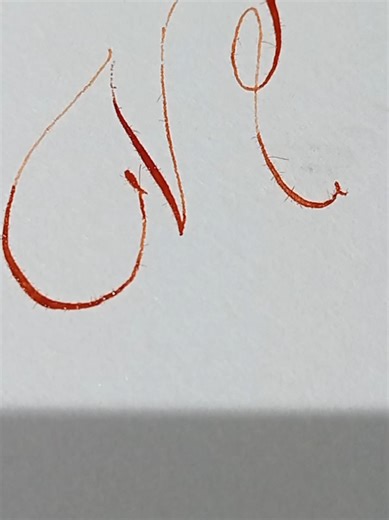 Mastering Copperplate Calligraphy: Letter V Tutorial