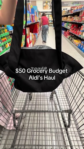 $50 Aldi Haul: Complete $50 Grocery Budget Breakdown