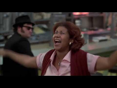 Aretha Franklin Blues Brothers Scene