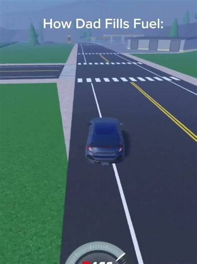 How dad fills fuel: #cdt #funny #roblox