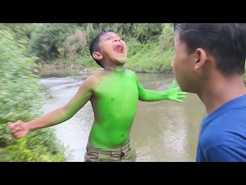 HULK BOY: Funny challenging | Hulk Transformation