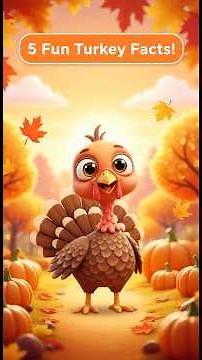 5 Fun Turkey Facts! #giggletoonstales#thanksgiving