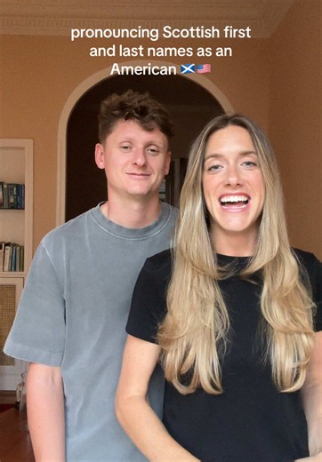 Pronouncing Scottish first and last names as an American