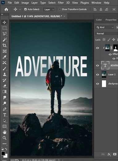 How to place text behind an image in photoshop #photoshoptutorial #youtubeshorts #new #design