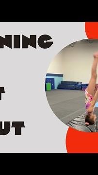 Learning how to twist a layout in Gymnastics