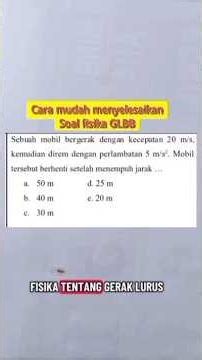 Physics: Uniformly Accelerated Motion #videoshort