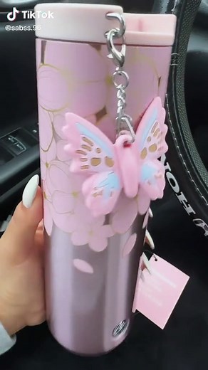 Starbucks spring cups 🌸🦋 #fyp #starbucks #spring