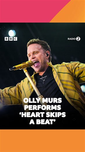 Olly Murs making our heart skip a beat 🧡😍🕺 #R2InThePark Watch on @bbciplayer | Listen on @bbcsounds | BBC Radio 2