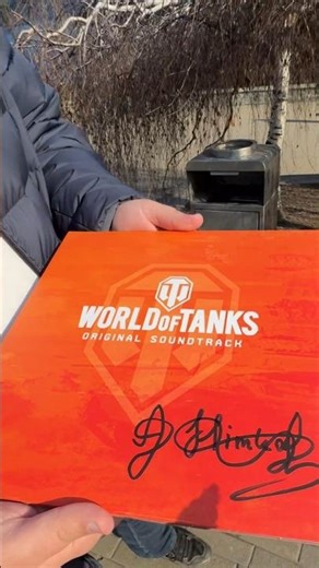 Signed a Vinyl (World of Tanks Music) WoT OST