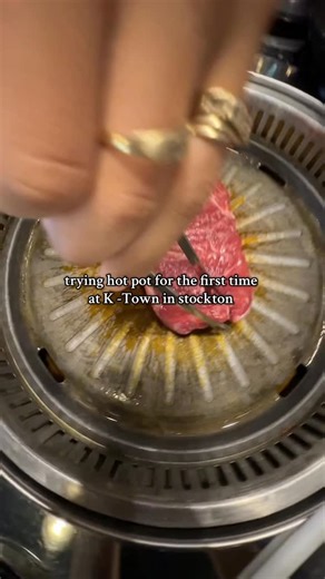 Jelissiaeats on Instagram: "K-Town in Stockton, California, is a must-visit for all you can eat Korean BBQ and hot pot enthusiasts. This is my first time trying hot pot, and it was an absolute delight. Everything came out perfectly cooked, with the meat seasoned to perfection. They had a wide variety of meats, seafood, and an endless selection of sides. @ktown209 #209#stockton#ktown#seafood#hotpot#foodie#stockton#foodieofinstagram#eating#fyp#209foodie#209finds#korenbbq#bbq#hotpotbuffet"