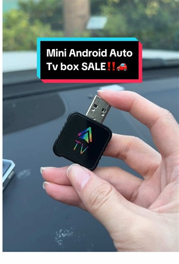 If you have a wired Android auto, this adapter will change the way you play📺#tiktokshopcreatorpicks #androidauto #wirelessandroidauto #tiktokshopholidayhaul #cartok