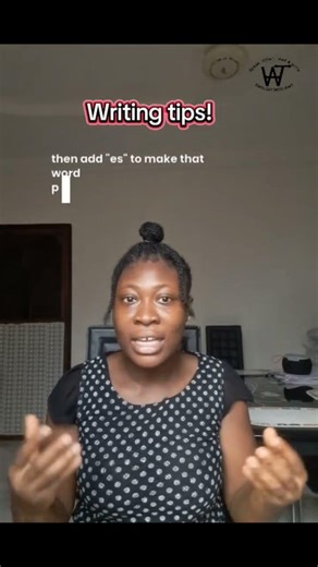 Writing tips! learn how to pluralise words part 1