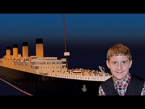 15-Year-Old Boy With Autism Creates Massive Titanic Replica With Legos