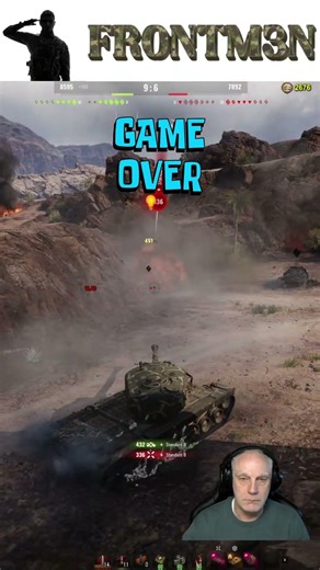 T-30 😊5600 DAMAGE 😊2 KILLS 😊nice SALUTE again 😊World of Tanks gameplay #havefun #wot #gaming
