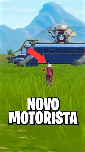 O Fortnite DEMITIU o MOTORISTA do ÔNIBUS 😭 #fortnite #fortniteshorts