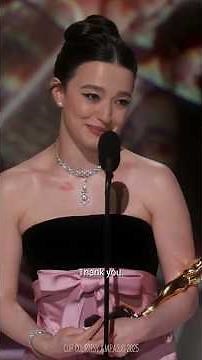 You were meant for Hollywood, Mikey.✨❤️ #MikeyMadison #Anora #Oscars