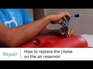 How to replace the J-hose on the air reservoir