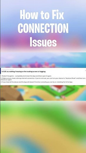 How to Fix CONNECTION Issues in 1v1.LOL