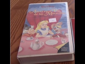 Opening And Closing To Alice In Wonderland 1996 Mexican Spanish VHS (Re-Done In HD-iPhone Quality)