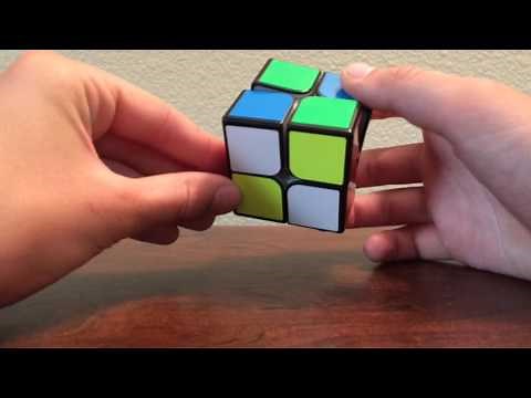 How to do a checkerboard pattern on a 2x2 RUBIKS Cube