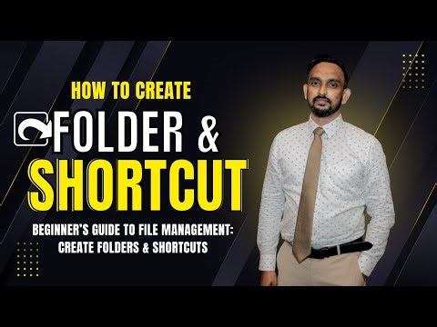 “Computer Basics—How to Create a Folder & Shortcut in Windows 11.