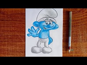How to Draw a Smurf Easy | Step by Step Beginner Tutorial