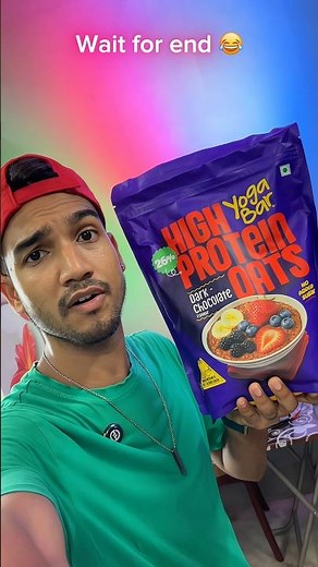 Whey protein vs Oats 😳 Challenge ✅ #proteinoats #wheyprotein #funny #comedyreels #memes