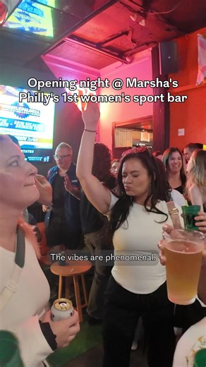 History was made on South Street last week. Philly’s first queer women’s sports bar, Marsha’s, opened its doors — and the line wrapped around the block. From tears at the ribbon cutting to cheers at the bar, owner Chivonn Anderson built more than a space — she built a legacy. A place to watch women’s sports, connect, and celebrate community. South Street is officially home to something Philly has been waiting for. 📹 by Ariane Datil / Staff | Philadelphia Inquirer