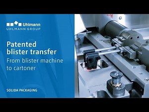 Blister line BEC 400 - Transfer of blister to cartoner: the subject of process-safe packaging