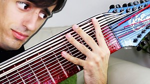 The Lowest Strings of an Incredible 15-String Bass Impressively Played Slap Style