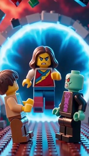 Harry Potter & LEGO Journey with Ron and Hermione — Portal Opens to the SCP World