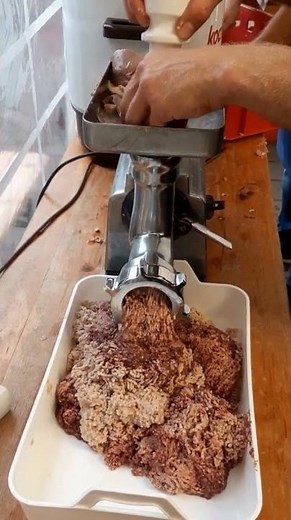So geht Leberwurst #wurst #fleisch #wolf