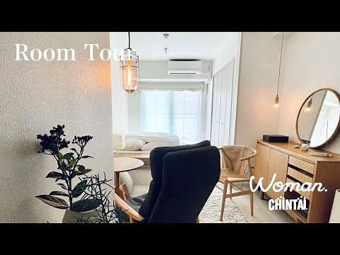 【余白で魅せる空間】お部屋が広く見える “ある工夫” に気づきますか？ | 1DK 一人暮らし | ルームツアー room tour