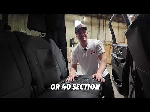 How To Install Back Seat Covers on a Truck - Seat Cover Solutions