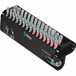 Wera Bit-Check BiTorsion 1 Bit-Sortiment, 30-tlg. für 26€ (statt 32€)