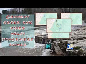 🗺️Comment créer une vidéo multi itinéraires animés🗺️
