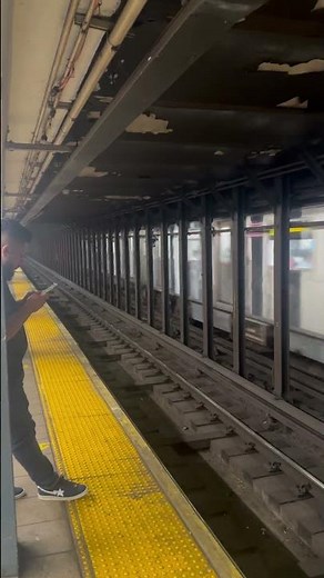 MTA Bronx Bound R142 2 Train passes 50th Street #mta #nycsubway #2train #mtasubway #nycta #shorts